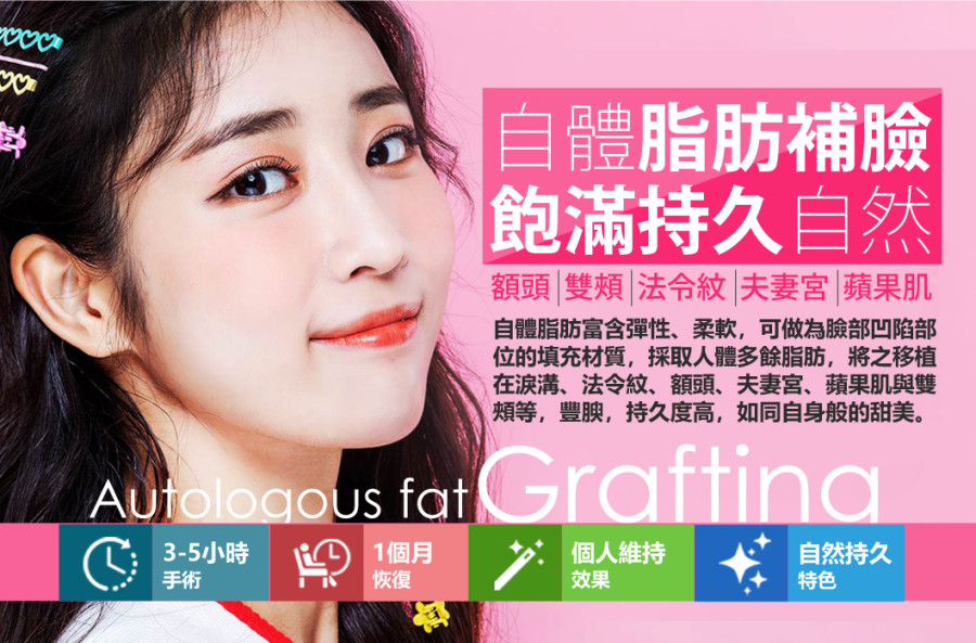自體脂肪豐頰 豐潤臉型