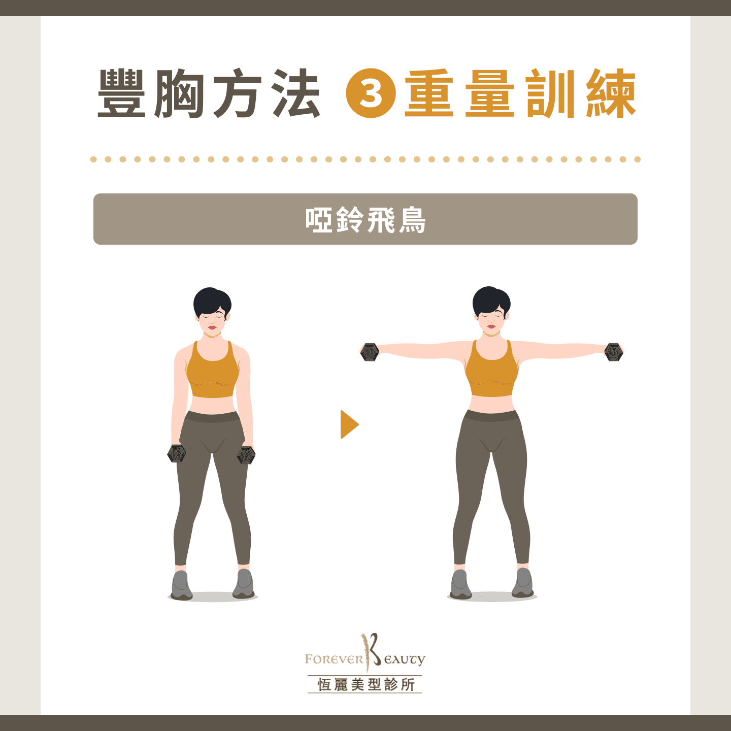 啞鈴飛鳥示意圖